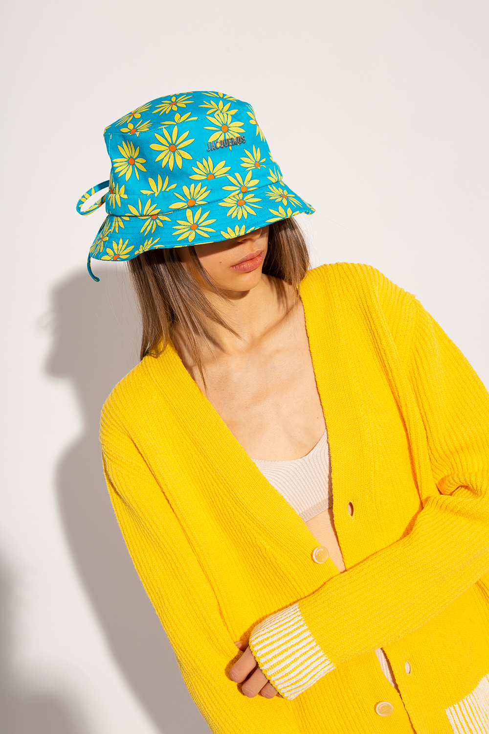 Bucket sale hat flowers